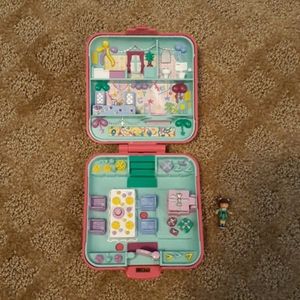Polly pocket bluebird pink birthday party vintage